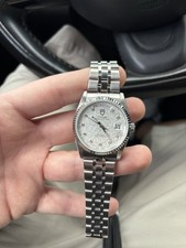 Tudor Date Day 36 mm Quadrante Linen Full Set