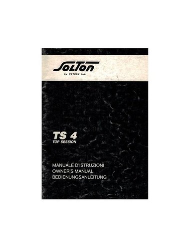 Solton manuale di - ,