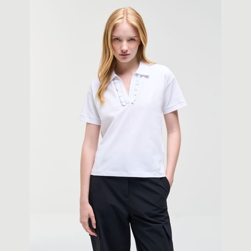 Polo colmar con ruches - con, in