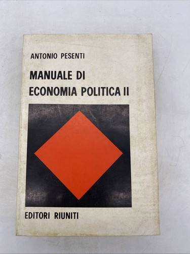 Antonio pesenti manuale di - pesenti,