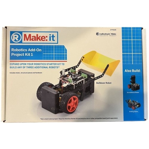 Radioshack make robotics - it,