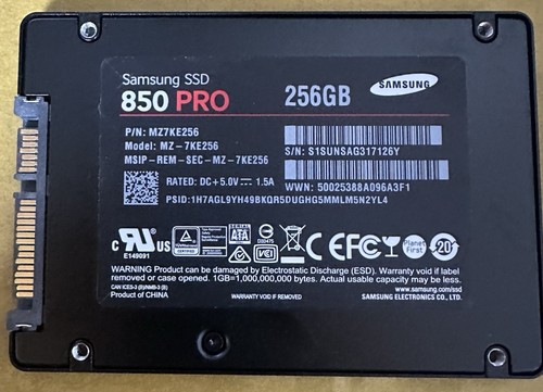 Samsung 850pro 250gb - samsung,