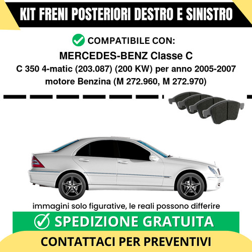 Pastiglie freno posteriori - pastiglie,
