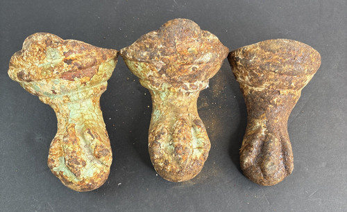 Salvaged cast iron - iron, claw