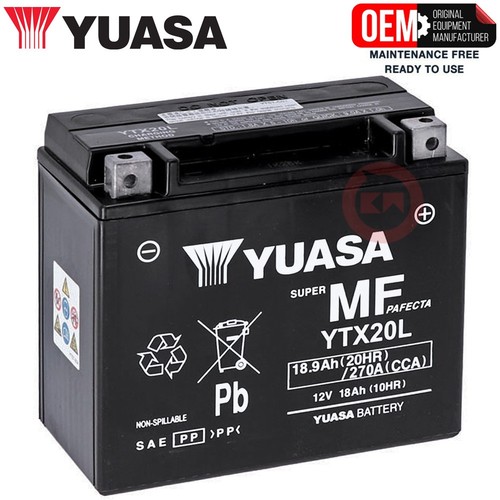 Batteria ytx20l yuasa - batteria,
