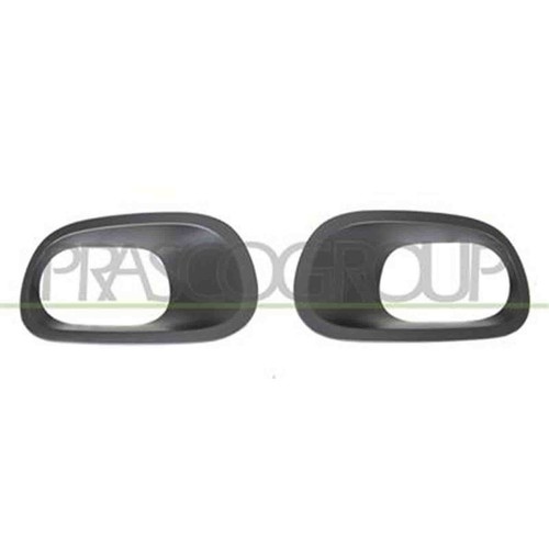 Kit cornici fendinebbia nere - kit,