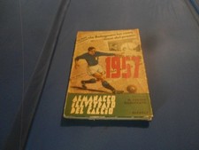 ALMANACCO ILLUSTRATO DEL CALCIO 1957 ED. RIZZOLI ORIGINALE MOLTO BUONO NO PANINI
