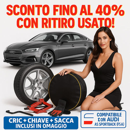 Ruotino scorta audi - ruotino, a5