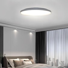 Plafoniera LED 48W/72W 3 Tonalità di Luce Ultra Sottile IP44 per Soffitto