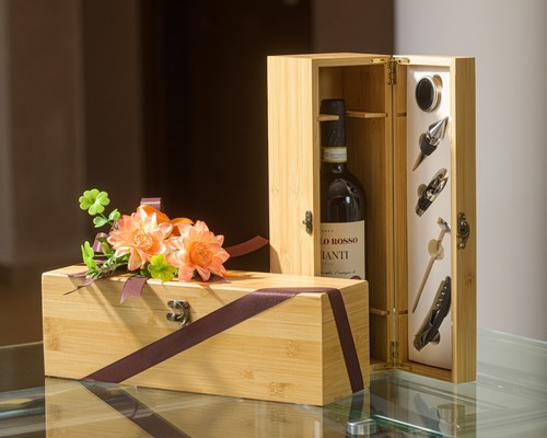 Scatola legno per - in, vino