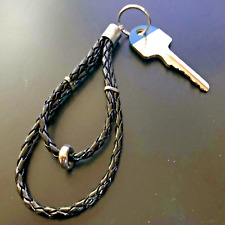 Portachiavi in pelle nera da uomo donna  porta chiavi auto casa ufficio