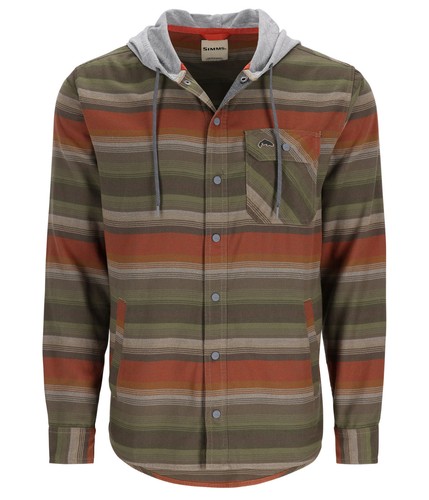 Simms santee flannel - m's, hoody