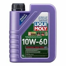 LIQUI MOLY olio motore 10W-60 Synthoil Race Tech GT1 1L per Acea A3/B4 Api CF