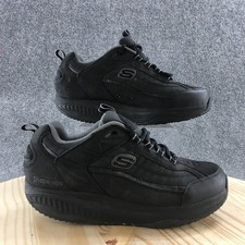 Scarpe da lavoro Skechers uomo 10 forme XT sneakers nere stringate zeppa cinetica