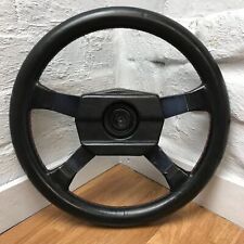 Volante a 4 razze in pelle