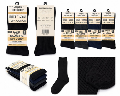 Calze donna diabetiche paia - donna,