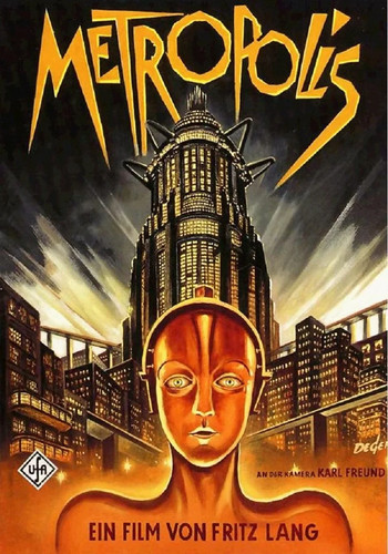 Metropolis silent - metropolis, (1927)