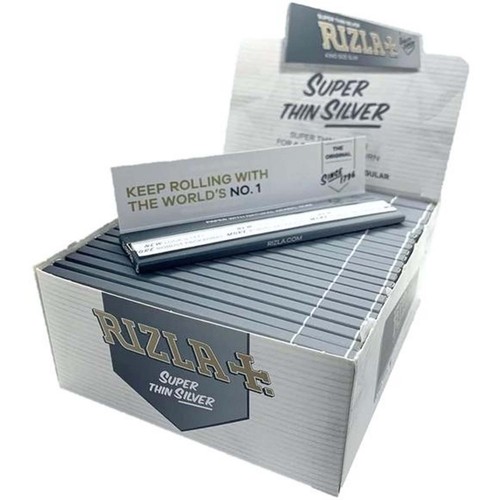 Cartine rizla argento king - cartine,