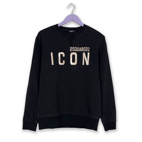 Felpa dsquared2 nera - felpa,