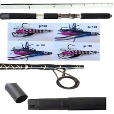 Canna Pesca Vertical Jigging Artificiali Kabura Inchiku Esca Dentice