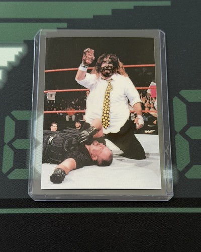 Mankind mick foley chrome card - mick,