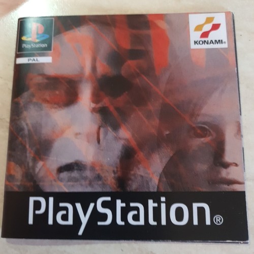 Manuale ps1 silent hill - hill, ita