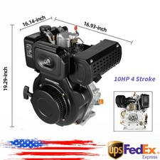 Motozappa 10HP 406cc 4 Tempi