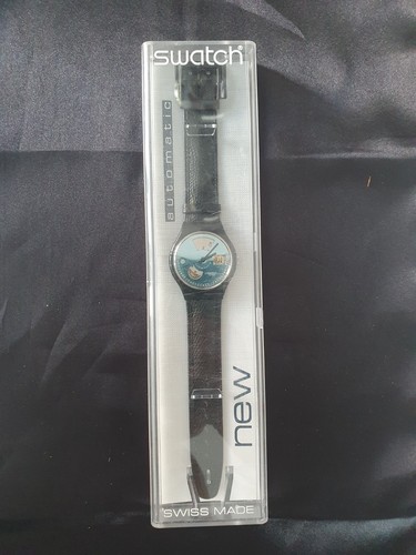 Swatch automatic sab100 black - sab100,
