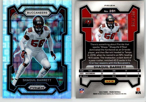 Shaquil barrett 2023 prizm - barrett,