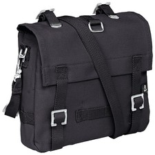 Bw Esercito Piccolo Nero Tascapane Borsa a Tracolla Gothic Borsa Black Punk
