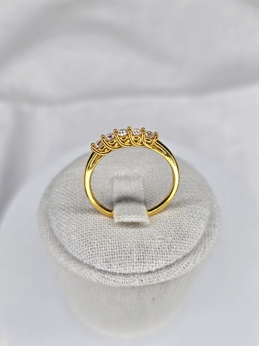 Anello oro kt con - 18,