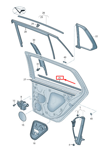 Nuovo golf sportsvan bin - nuovo,