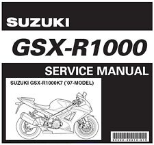 CD Service Manual - MANUALE SERVIZIO-OFFICINA SUZUKI GSX-R1000 K7 2007 inglese