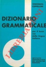 Dizionario grammaticale. [Hardcover] CEPPELLINI Vincenzo -