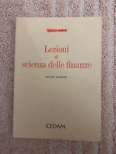 Lezioni di scienza delle finanze - Sergio Steve CEDAM