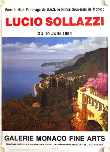 Affiche lucio sollazzi 1994 - affiche,
