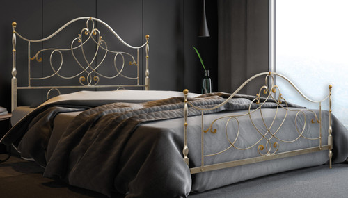Letto matrimoniale ferro - letto,