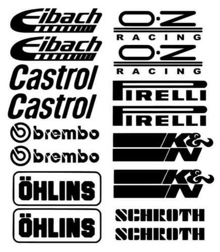 Sponsor motorsport adesivi - motorsport,,
