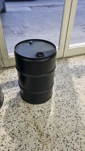 Fusto olio vuoto - 50l, sedia