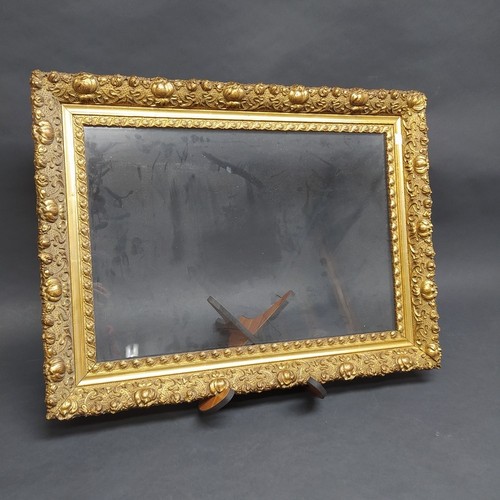 Gold wooden frame with - wooden,