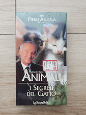 VHS SEALED PIERO ANGELA : VIAGGIO NEL MONDO DEGLI ANIMALI I SEGRETI DEL GATTO