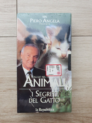Vhs sealed piero angela - vhs,
