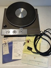 Giradischi Garrard 401 - unico proprietario con ricevuta originale - logo rialzato, strobo a filo