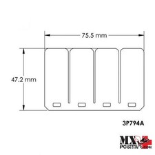 LAMELLE RICAMBIO VFORCE 3