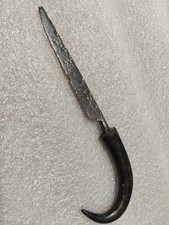 coltello con manico camoscio