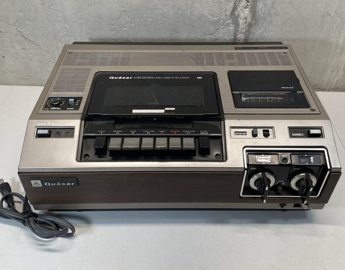 Lettore vhs quasar - vcr, vintage