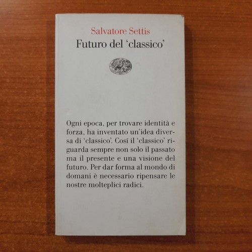 Futuro del classico - del, «classico»