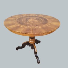 TAVOLO ROTONDO SORRENTINO NOCE