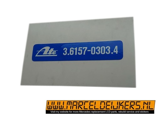 Adesivo mercedes decal ate - adesivo,