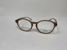 ARBOR EYEWEAR TANGERINE 49/17/135 MOCHA BROWN CREAM EYEGLASSES FRAME YL09